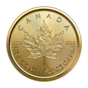 Maple Leaf - Canada 1/20 oz gold