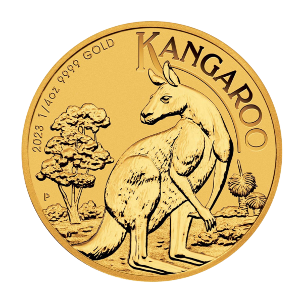 Canguro/Nugget Australia - 1/4 oz Moneda de Oro