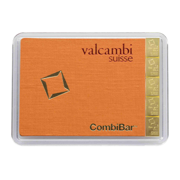 Combibar 5 g Oro .9999 (5 x 1 g)