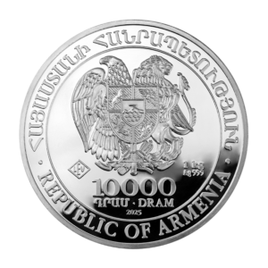 Arca de Noé 2025 - Armenia 1 kg moneda de plata .999 - 10.000 Dram