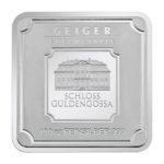 Lingote de Plata Geiger original - 100 oz .999