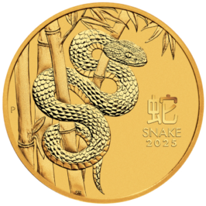 Serie Lunar III "Serpiente" Moneda de Oro 1 Oz 2025