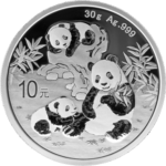 Panda 30 g - Moneda de Plata - 2025
