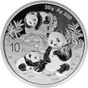 Panda 30 g - Moneda de Plata - 2025