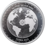 Terra - 1 Oz - Moneda de Plata - 2023