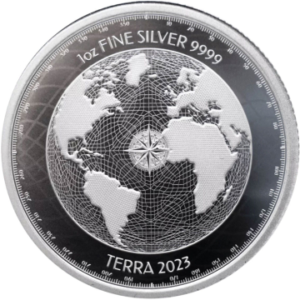 Terra - 1 Oz - Moneda de Plata - 2023