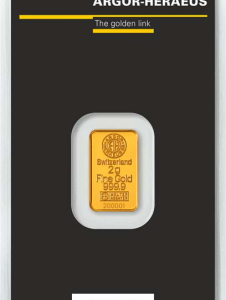 Argor-Heraeus Lingote de Oro - 2 g