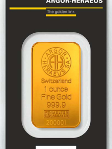 Argor-Heraeus Lingote de Oro - 1 Oz