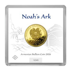 Arca de Noé 2026 – Moneda de oro de Armenia 1/2 oz