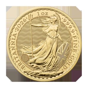 Moneda de oro Britannia 2026 - Reino Unido de 1 oz