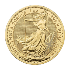 Moneda de oro Britannia 2026 - Reino Unido de 1 oz