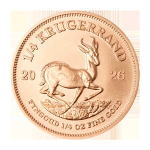 Krugerrand - Moneda de oro de 1/4 oz de Sudáfrica