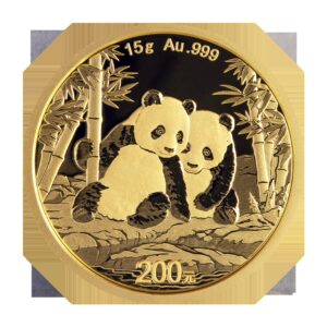 Panda 2026 - China 15 g moneda de oro