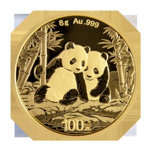 Panda 2026 - China 8 g moneda de oro