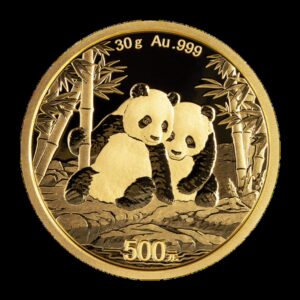Panda 2026 - China 30 g moneda de oro