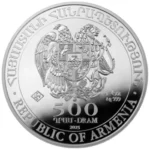 Moneda de Plata Arca de Noé Armenia 2025 de 1 oz
