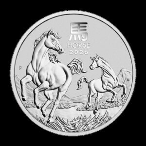 Lunar III "Caballo" 2026 - Moneda de plata de Australia de 1 oz
