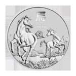 Lunar III "Caballo" 2026 - Moneda de plata de 1 kg de Australia, con impuestos regulares