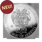 Impuesto regular Arca de Noé 2026 - Moneda de plata de 1 oz de Armenia .999 500 Dram