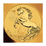 Lunar III "Pferd" 2026 - Australia Moneda de Oro de 1 Oz