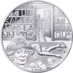 Moneda de Plata El Cuerpo en la Biblioteca Agatha Christie 1oz 2026 Coleccionismo