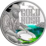 Moneda de plata Fiebre del oro 2026 Coleccionismo