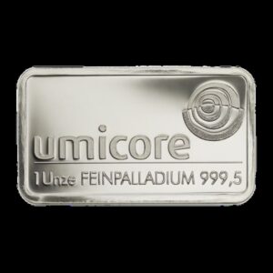 Lingote De Paladio .9995 - 31,1 gramos
