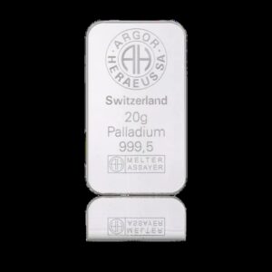 Lingote De Paladio .9995 - 20 gramos