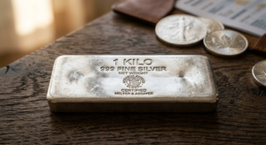 Peso de un Lingote de Plata