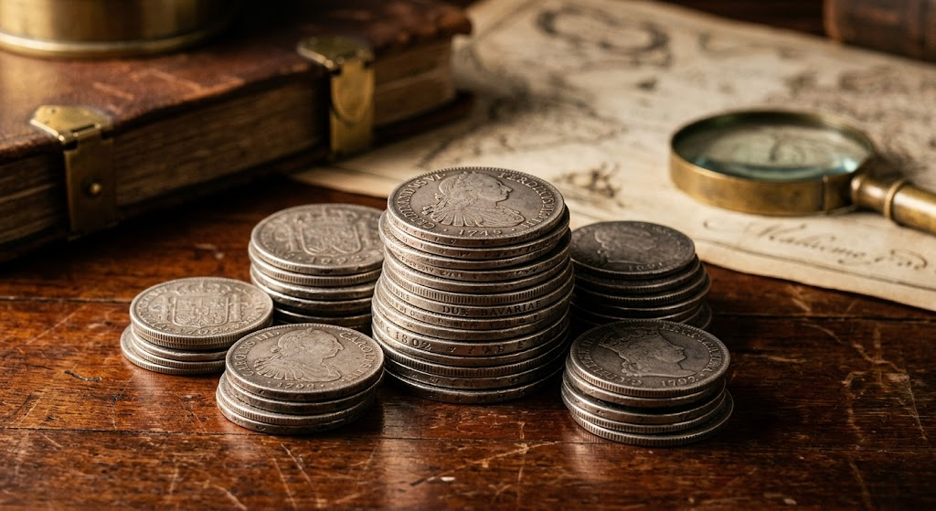 Monedas Antiguas de Plata