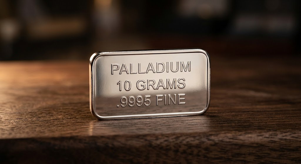 Lingote de Paladio .9995 - 10 Gramos