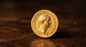 Moneda Antigua de Oro