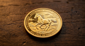 Moneda de Oro Caballo Lunar 1oz Coleccionismo