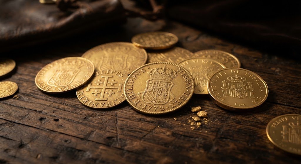 Monedas Antiguas Españolas de Oro
