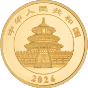 Panda 2026 Coleccionismo – China 50g Moneda de oro